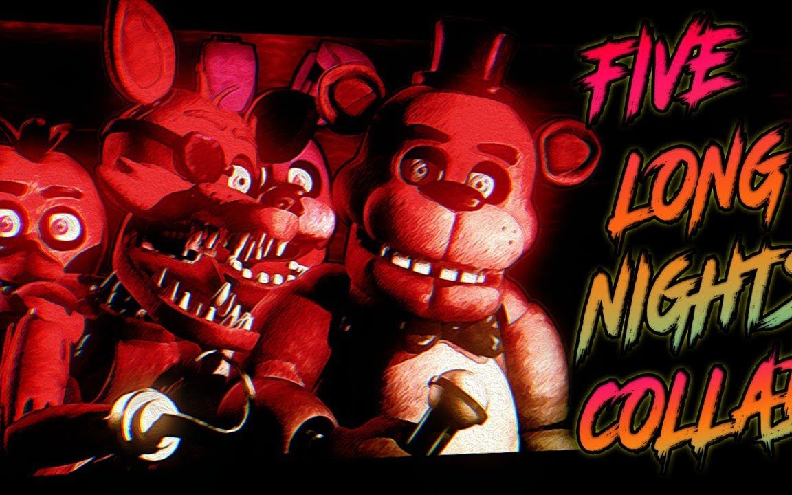 [图][FNAF/SFM] 中文字幕 五个漫漫长夜 five long nights by JT music