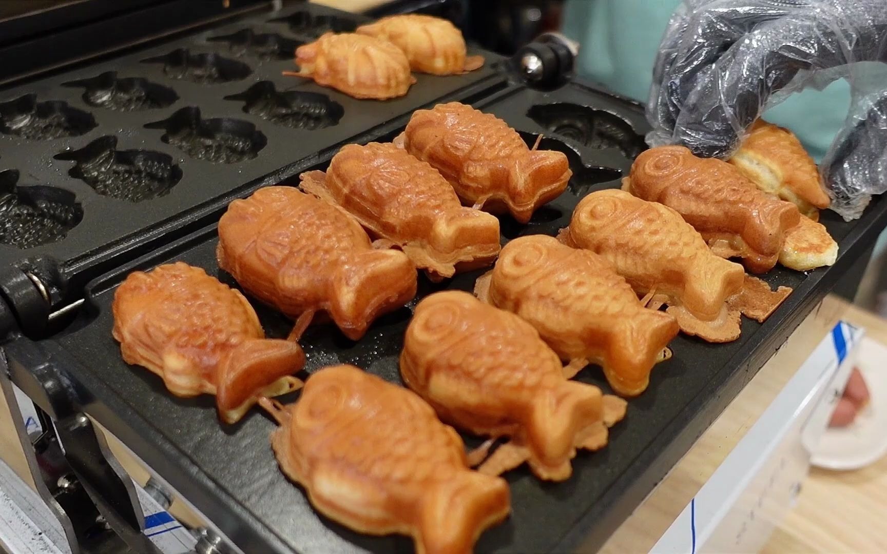 鱼形面包(bungeobbang)——韩国街头食品