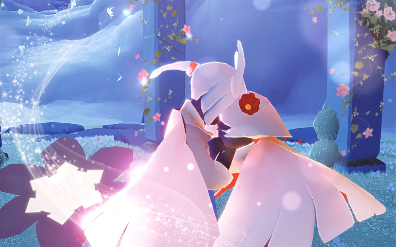 听说白鸟跟菇菇很配哦