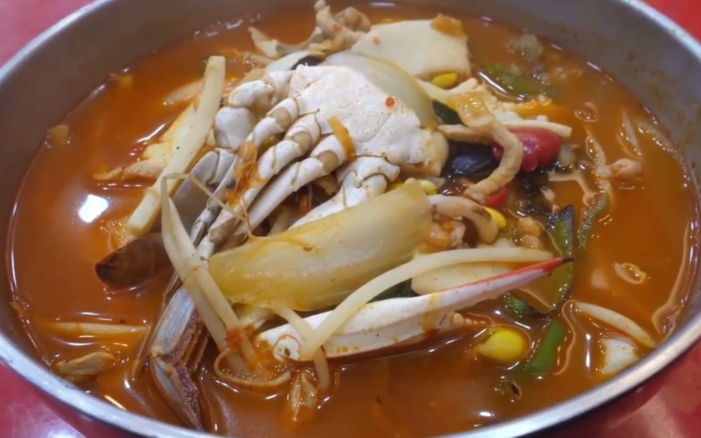 韩国美食|香辣爽口的海鲜面,大口吃才最爽!(上)