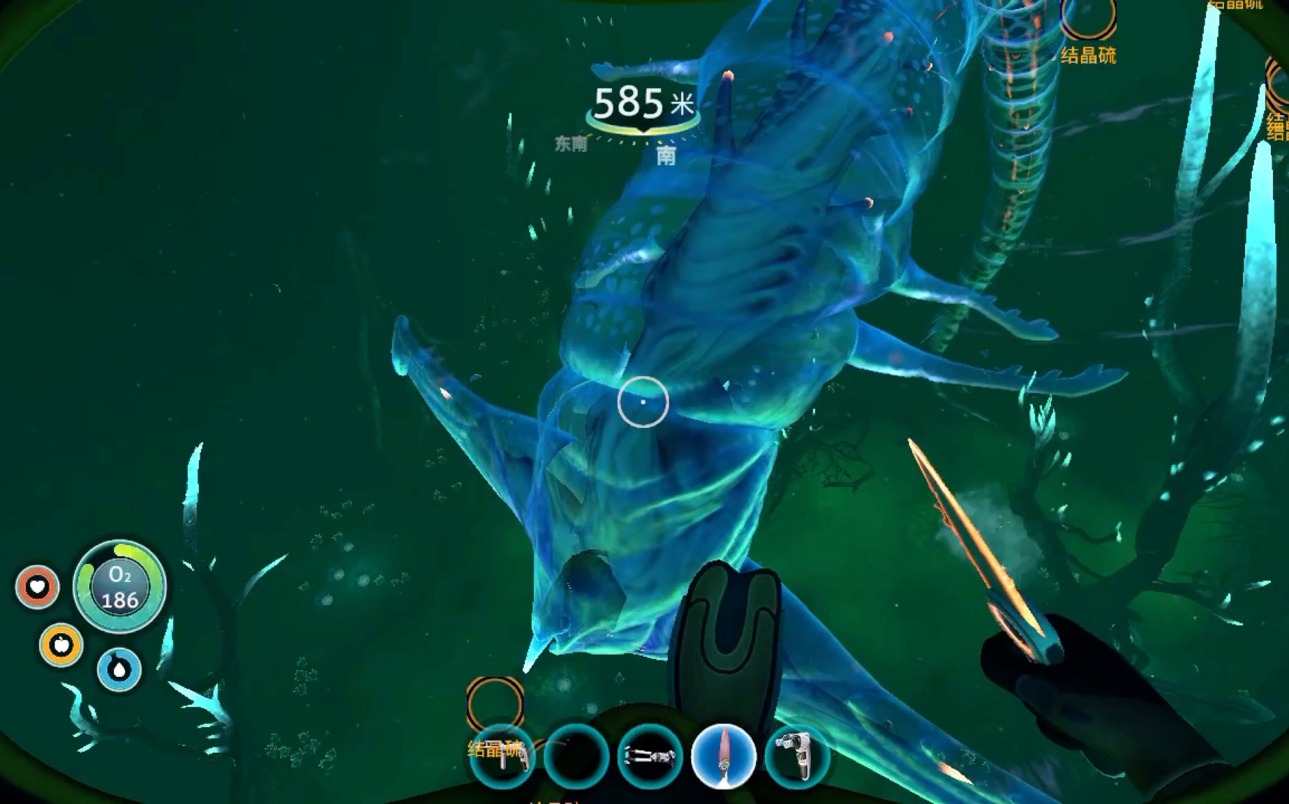 「ns深海迷航」幽灵利维坦动了下我的独眼巨人号,我把它杀了,老铁们我