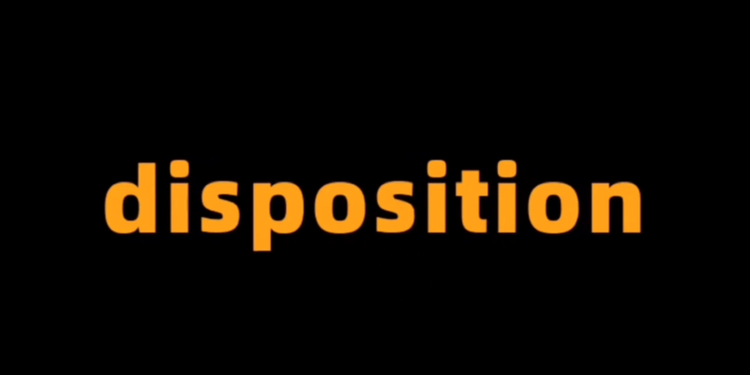 [图]disposition