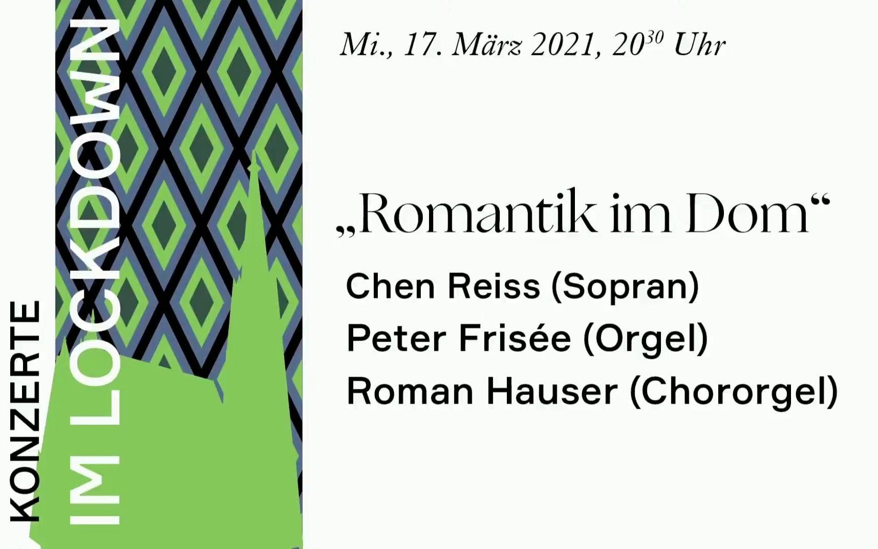 [图]“大教堂的浪漫”2021年维也纳斯蒂芬大教堂管风琴音乐会 Romantik im Dom Wiener Dom-Konzerte