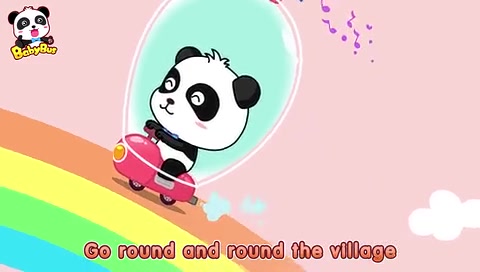 [图]宝宝巴士儿歌合集 第76集 round and round the village 标清(270p)