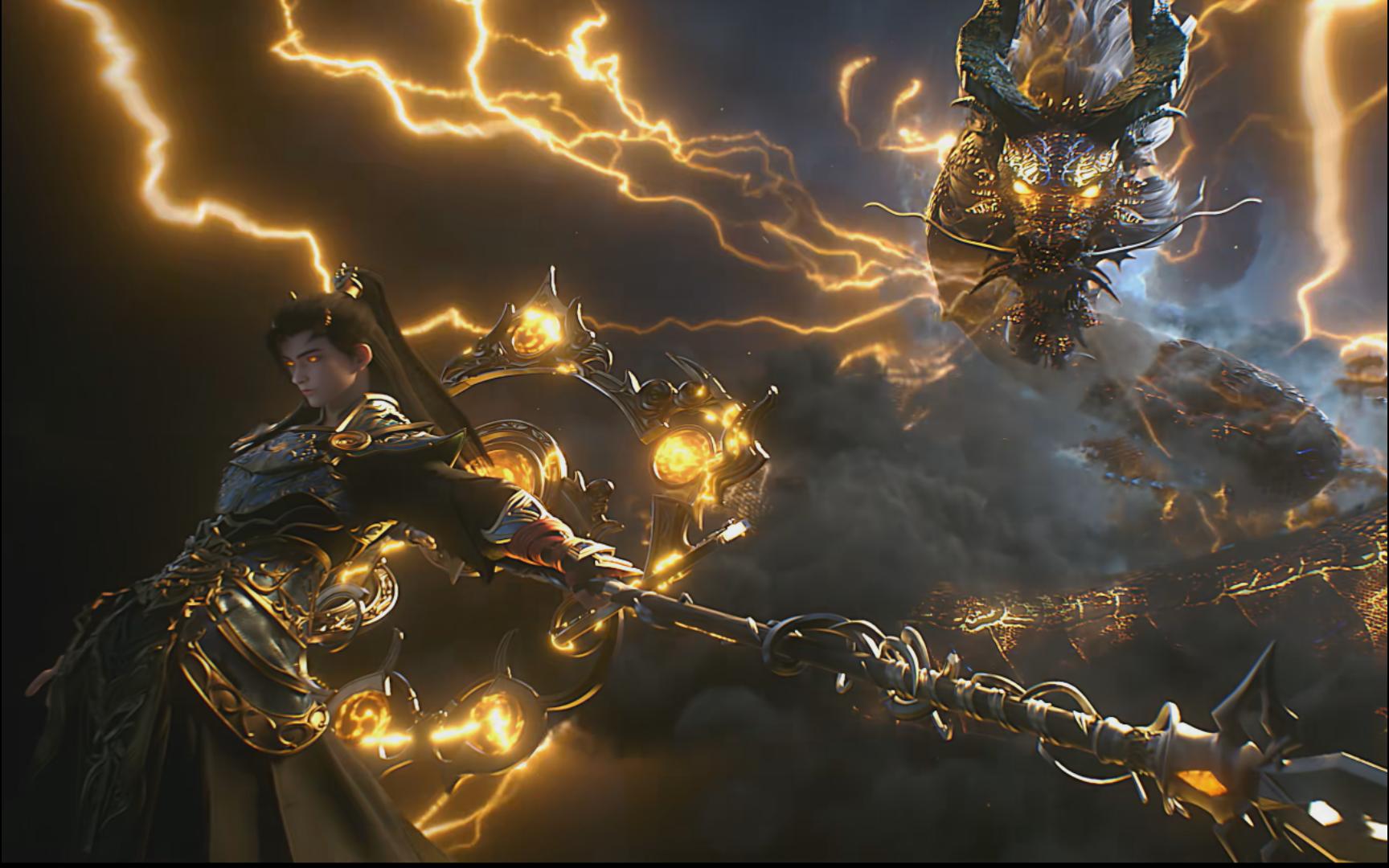 【完美世界】特别篇战王之殇高燃的打斗画面搭配上【风骨】 简直不要