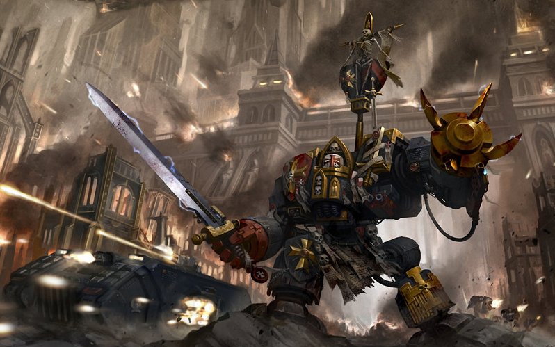 【战锤40k 战锤40000 黑色圣殿】仅尊帝皇,他是我们的坚实护盾和保护