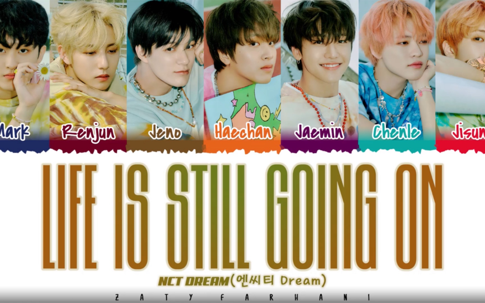 [图][歌词分配] NCT DREAM - 八音盒 (Life Is Still Going On)