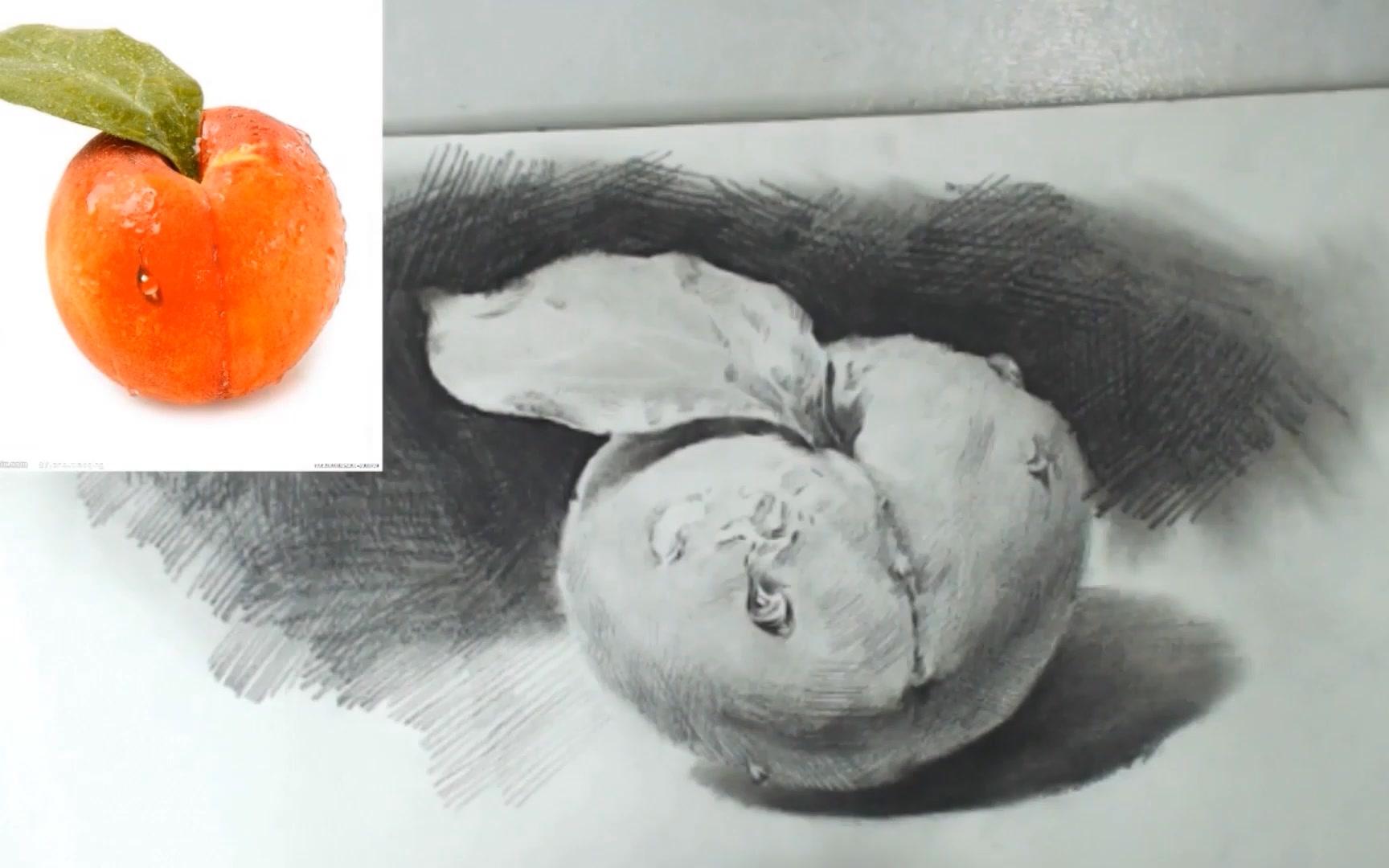 90后设计师教你如何手绘桃子