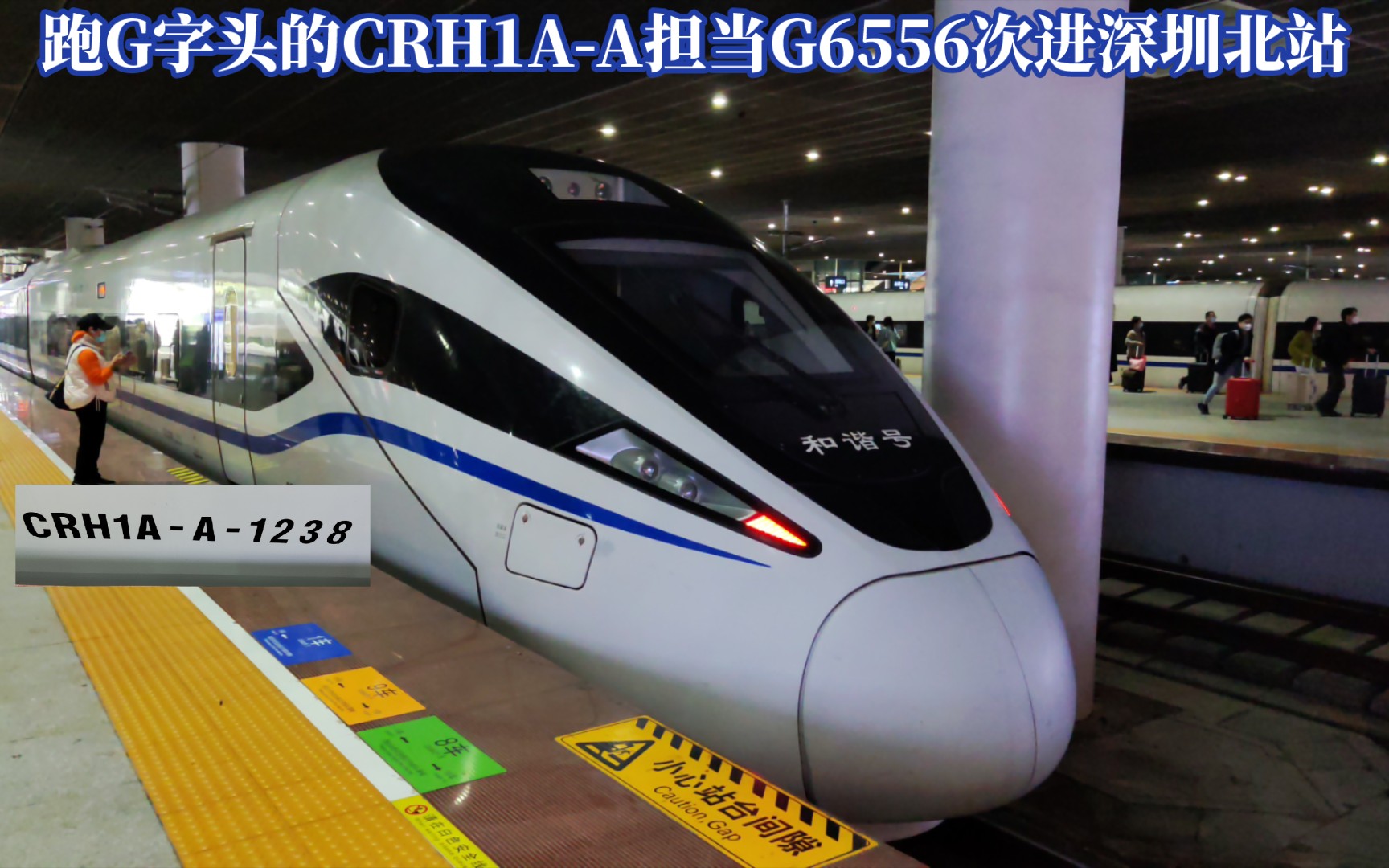 [2023.1.15]【中国铁路】【广深港高铁】CRH1AA1228担当G6556次进深圳北站哔哩哔哩bilibili