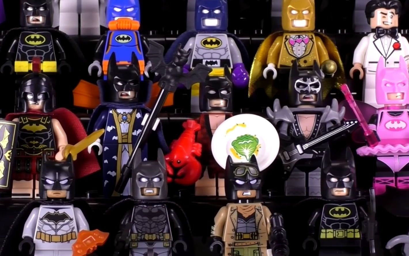 legominifigs乐高蝙蝠侠人仔大合集2018