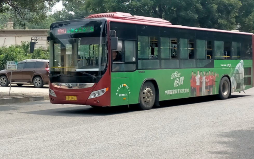 大连公交1013路h12原速