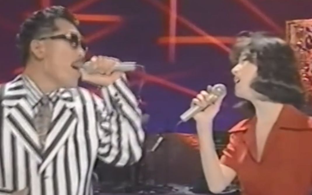 [图]【中森明菜 & 铃木雅之】经典情歌联唱 （音乐飞儿 1993.07.04）（AKN字幕组）