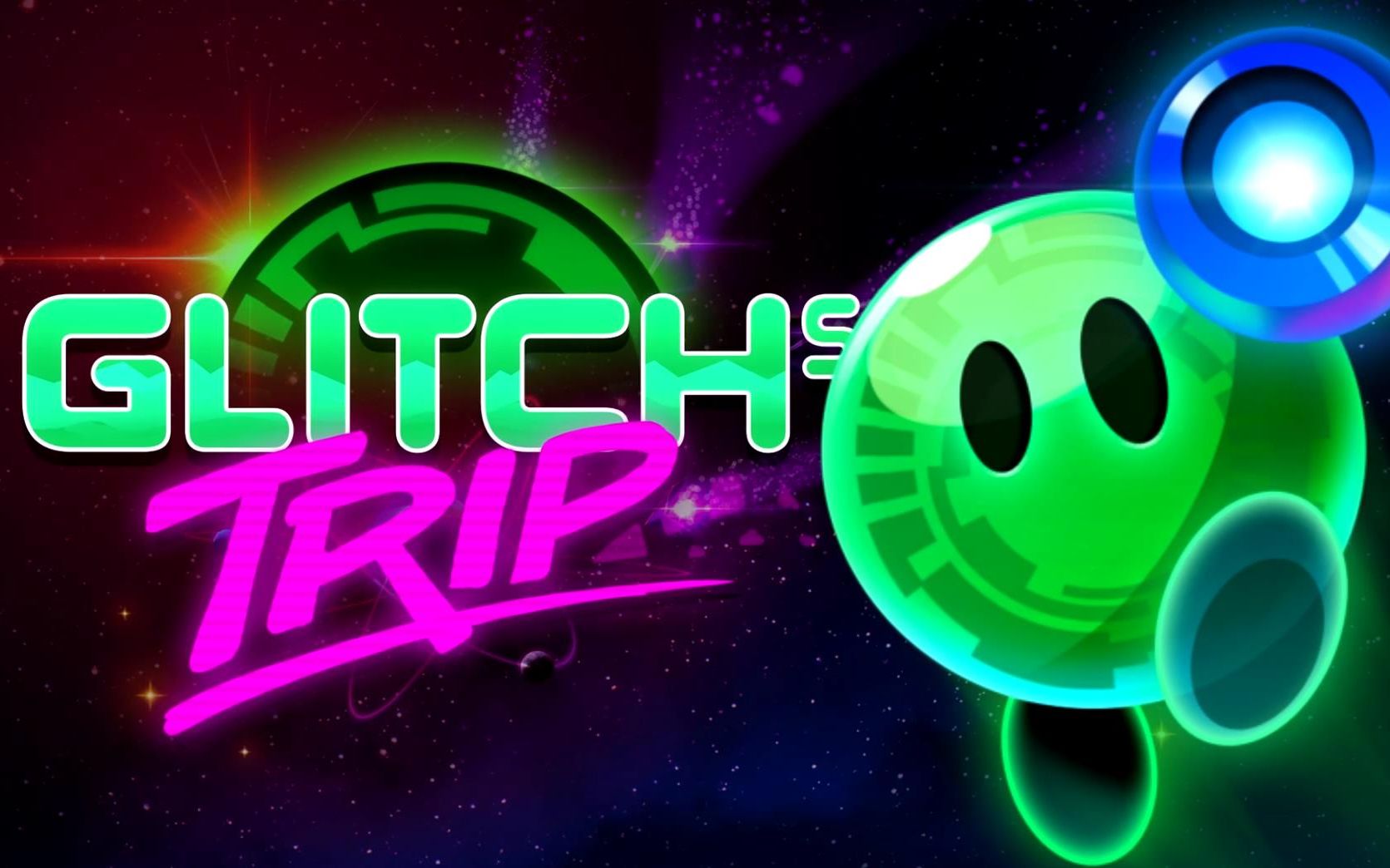 【游戏浅尝】《故障之旅 glitchs trip》花花绿绿还挺好看~_哔哩哔哩