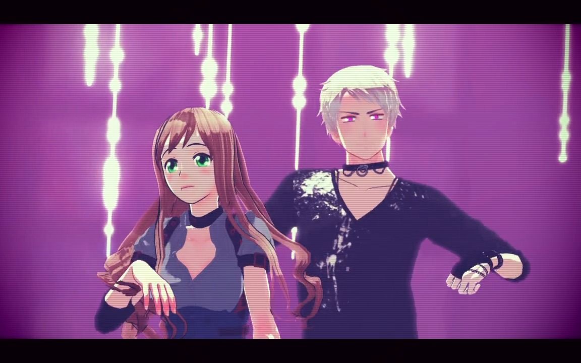 [图]【APH/MMD】神魂颠倒【啾花组/普洪】