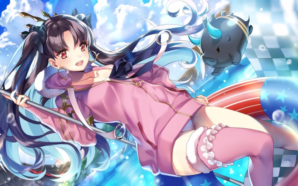 fgo泳装二期:骑凛测试(这个女人又疯了)_哔哩哔哩 (゜-゜)つロ 干杯