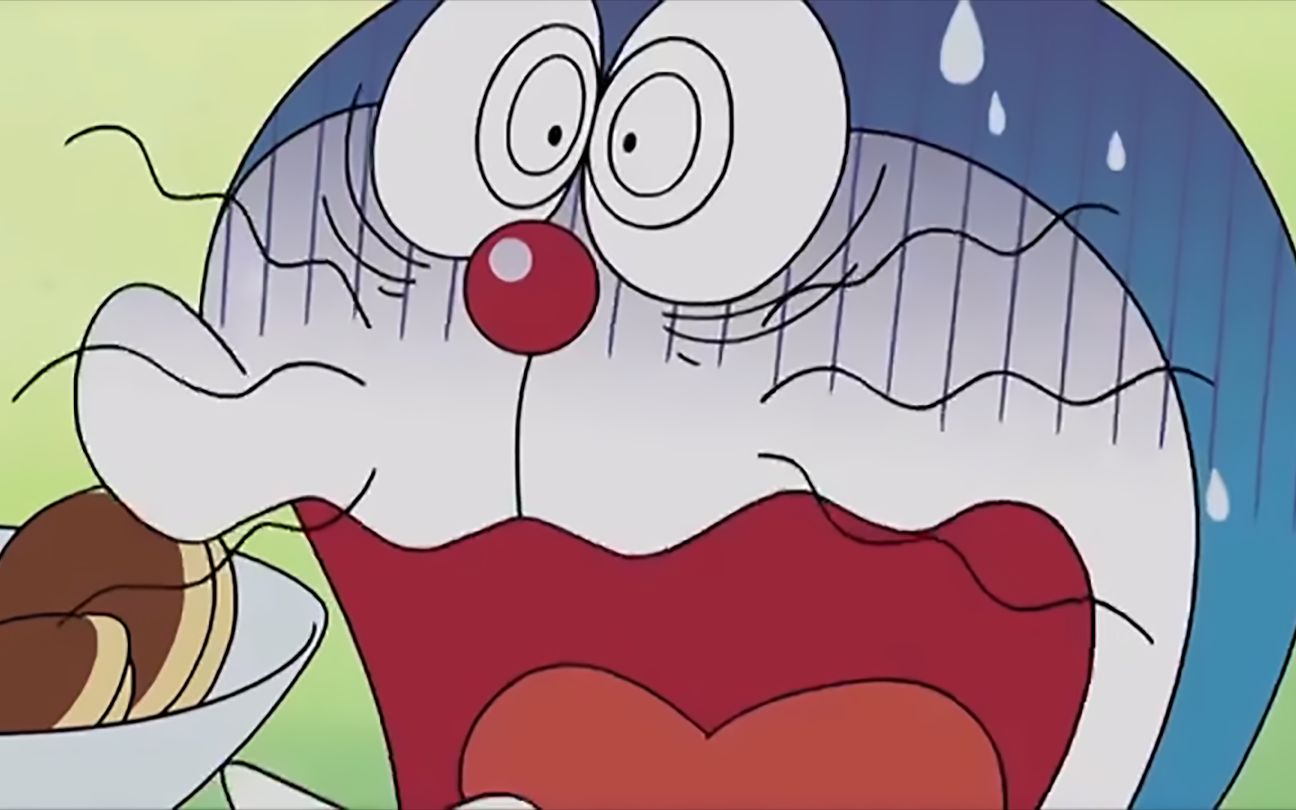 《哆啦a梦》奇怪的表情