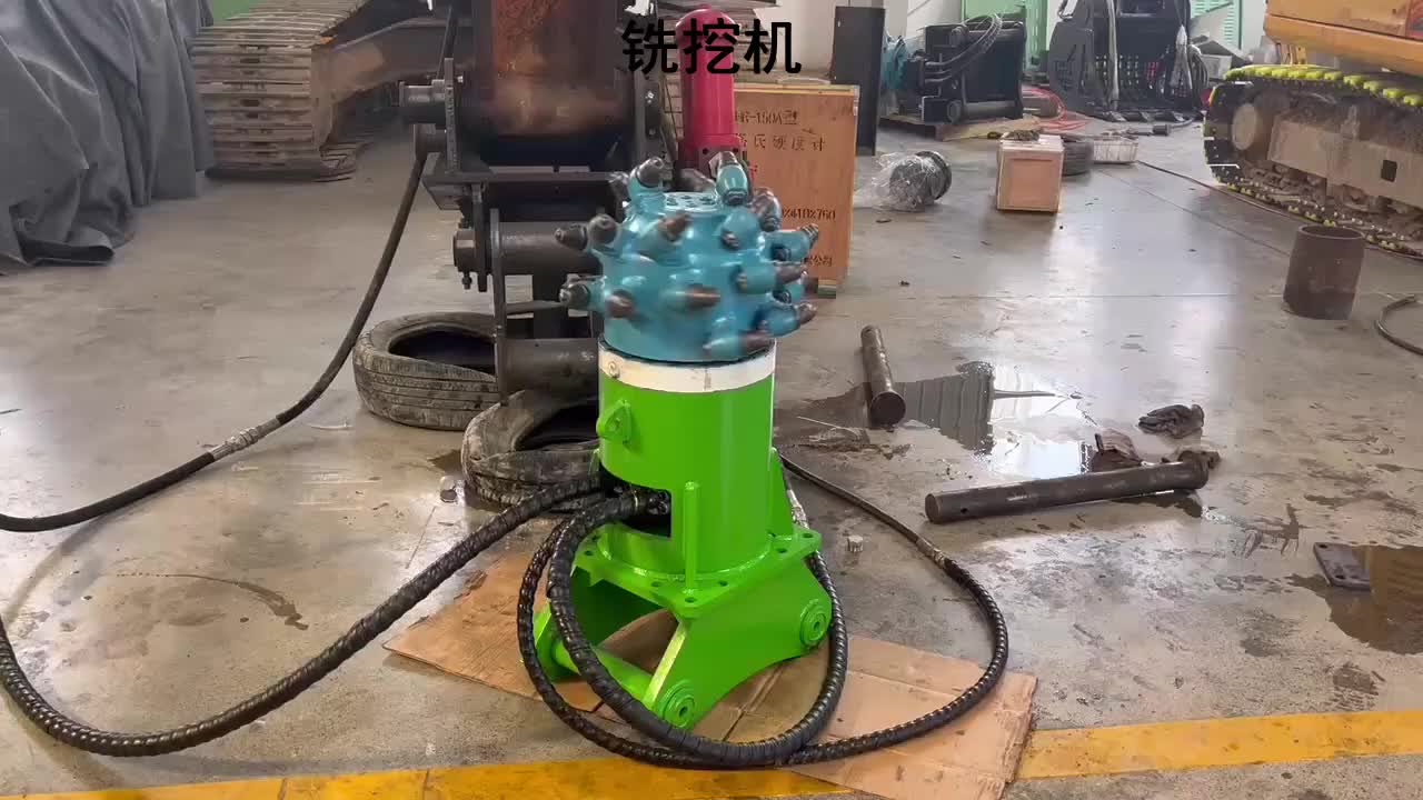 隧道施工链式铣挖机 纵向横向钩机铣挖机 市政管线开挖铣刨机