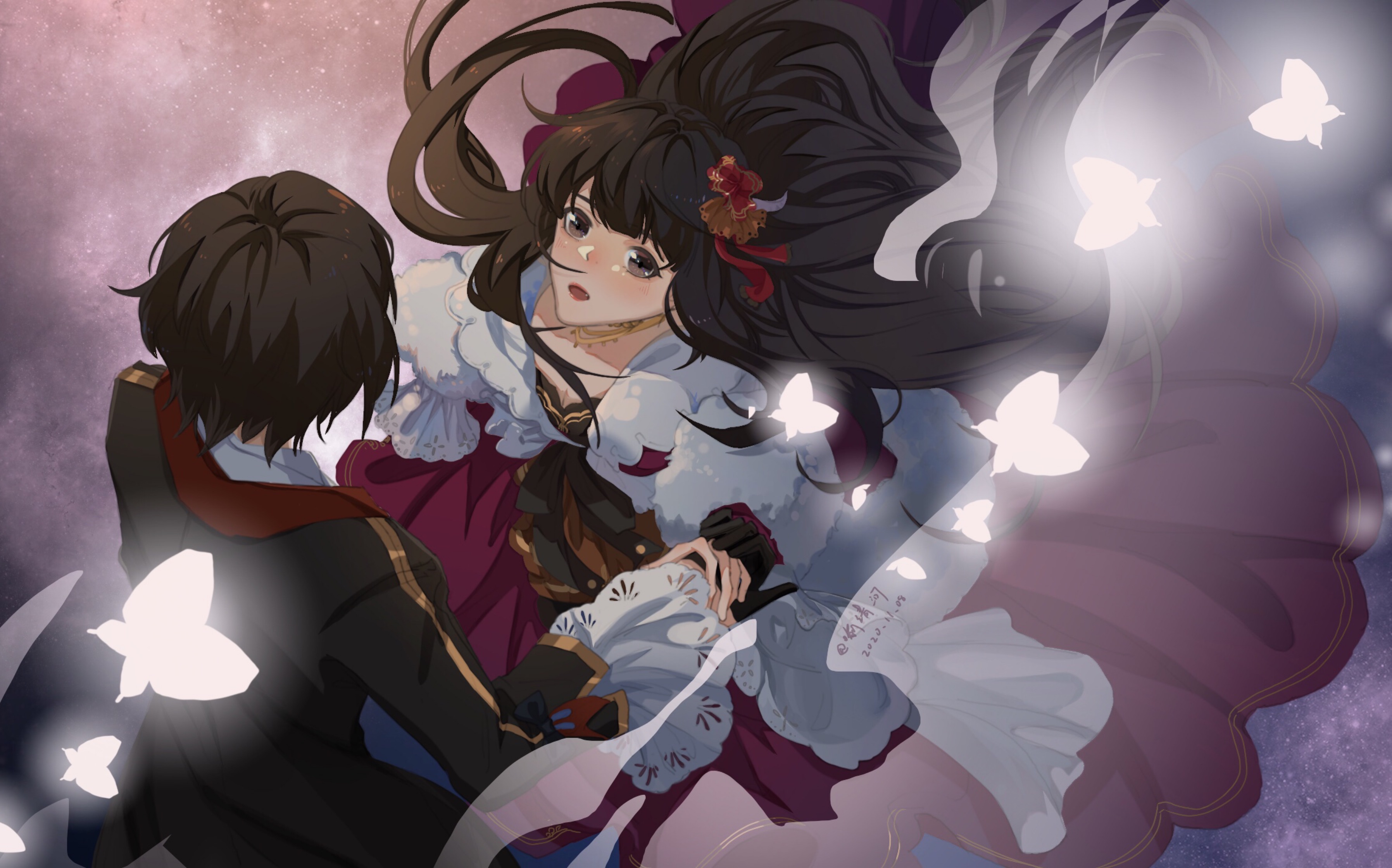 【procreate】时空中的绘旅人-艾因x你