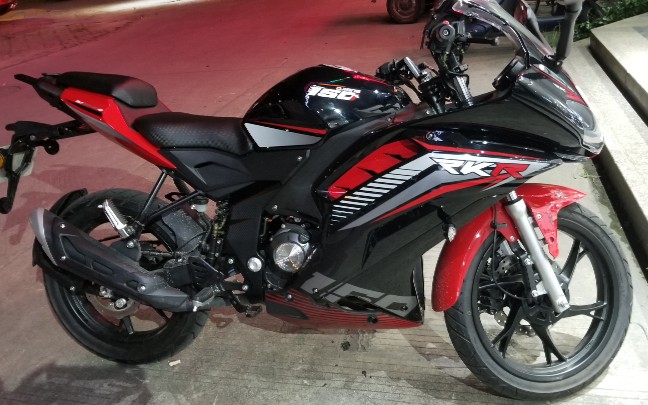 钱江小飓风150i日常跑山飓风302的地平线表弟