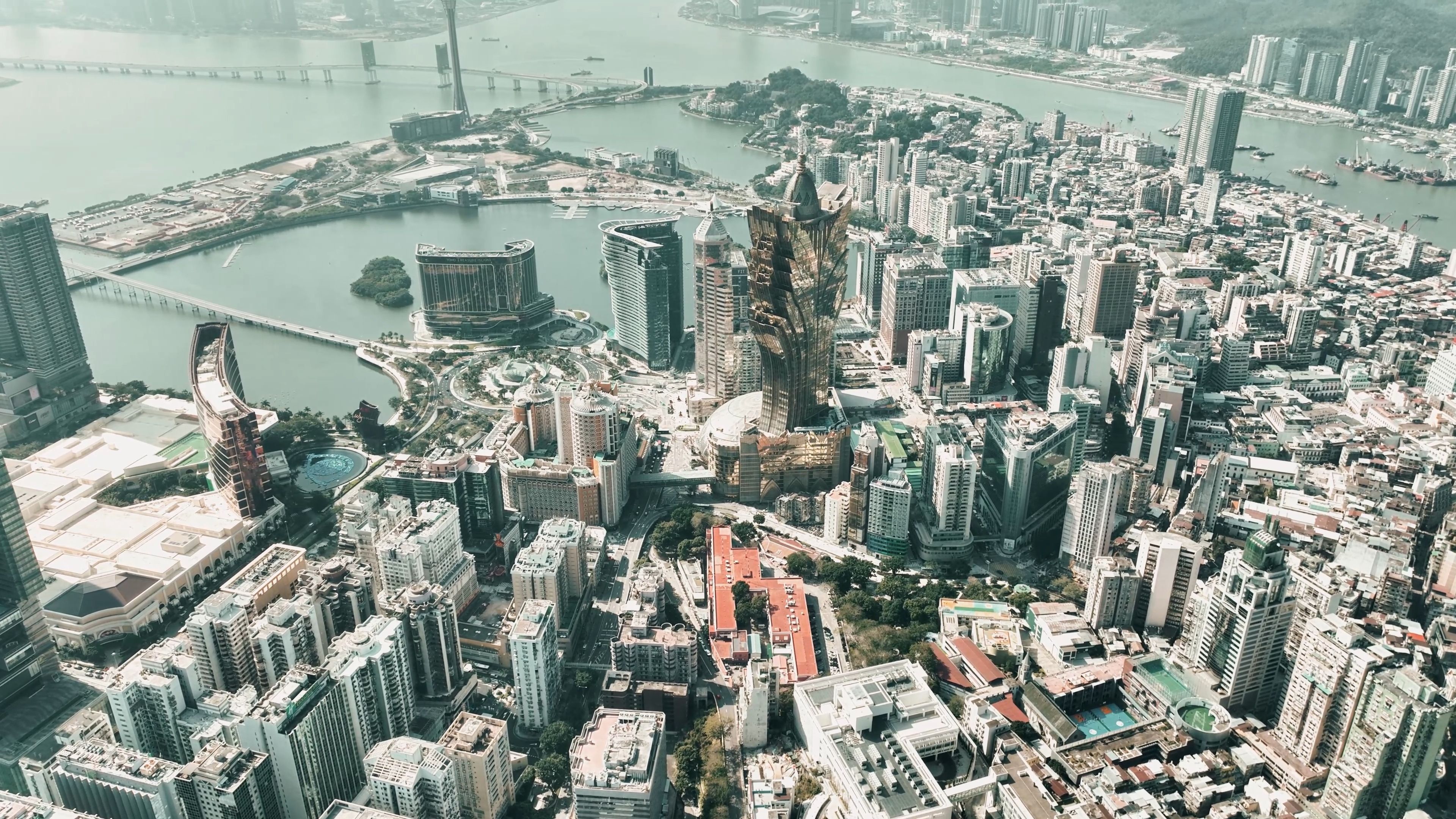 2024年1月10日澳门航拍