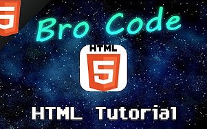 【油管 Bro Code】HTML快速入门基础教程 --> HTML tutorial for beginners（中英文字幕）_哔哩哔哩 ...