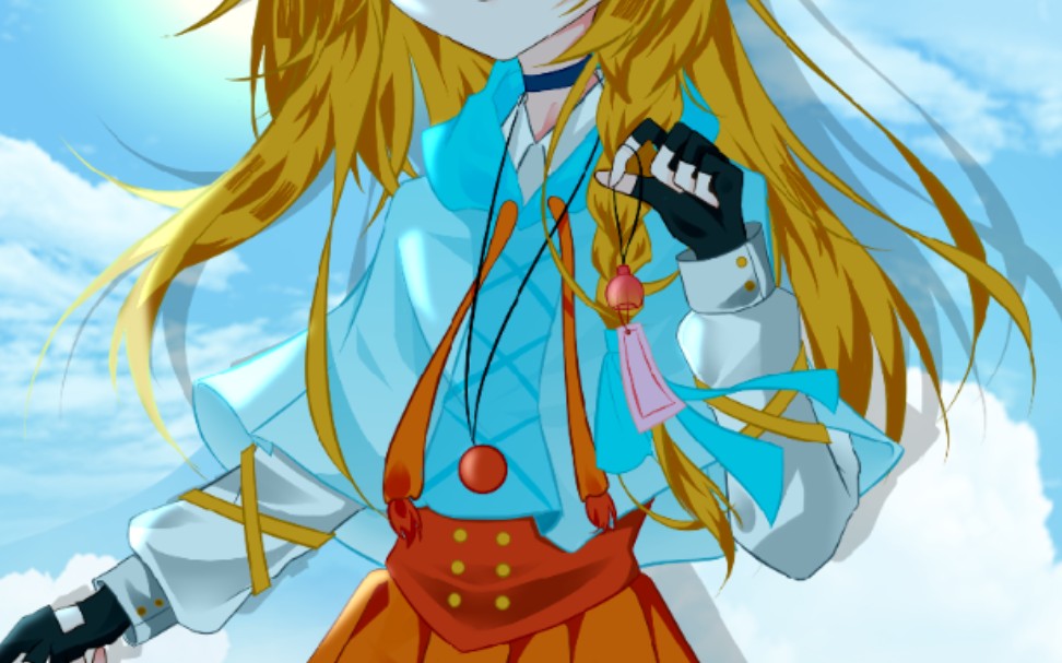 滚动的天空拟人云