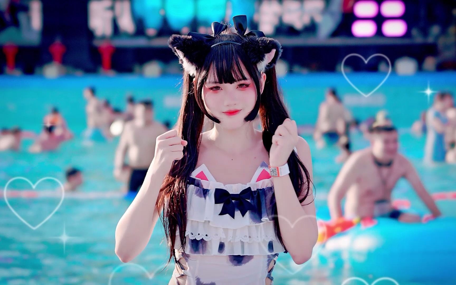 【云漫展】长隆水着cos @黛黛_哔哩哔哩_bilibili