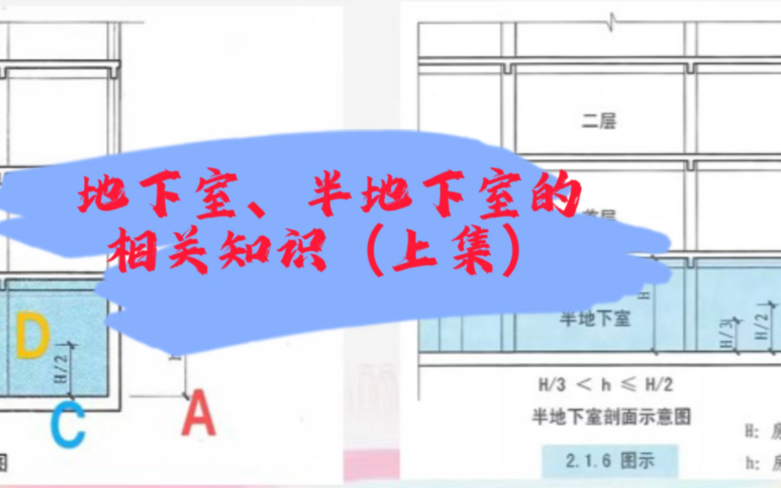 地下室,半地下室的相關基礎知識(上集)