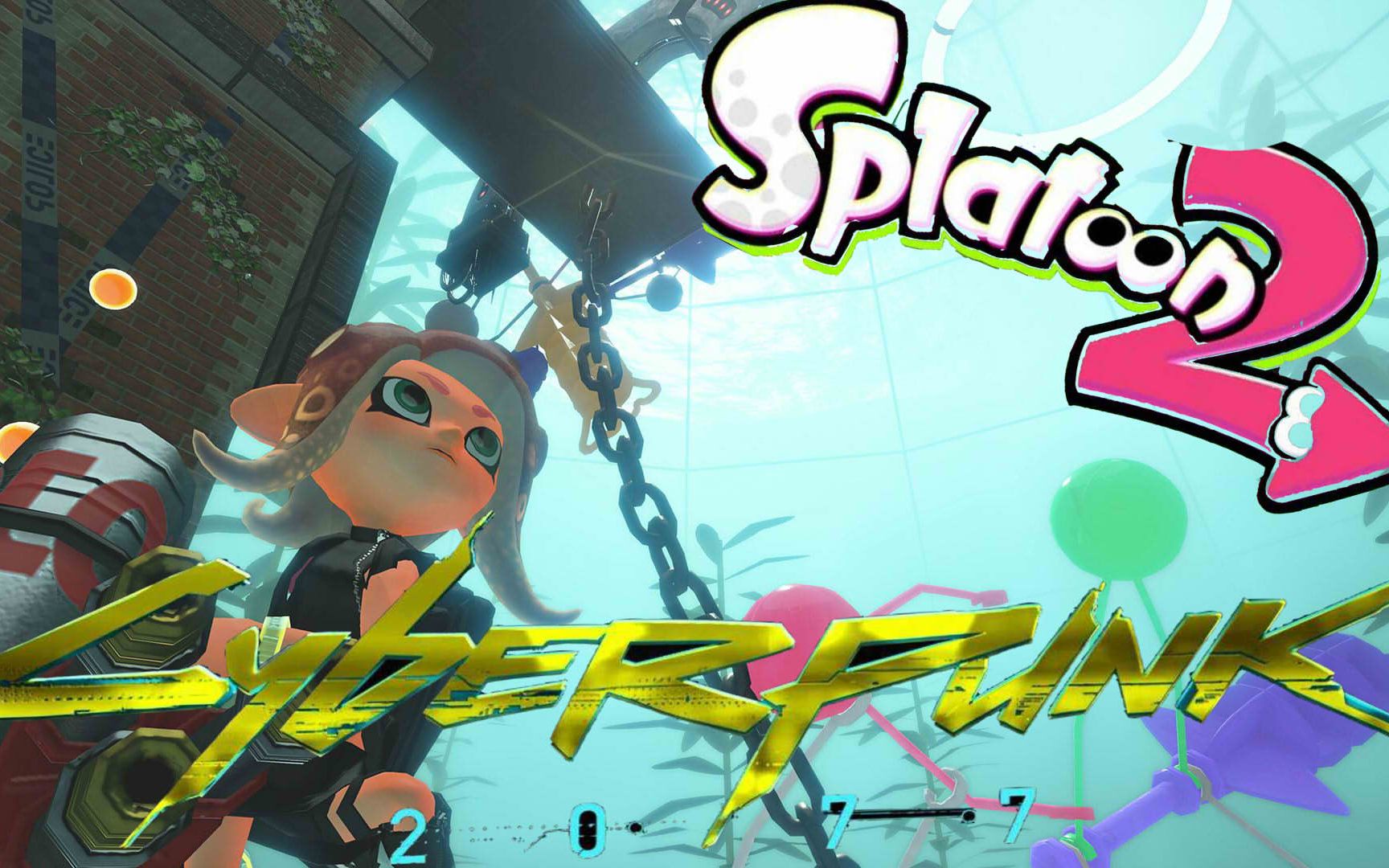splatoon2赛博朋克2077特供dlc
