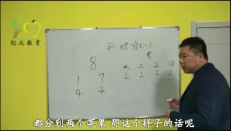 停课不停学-二年级下册除法知识点平均分第一讲