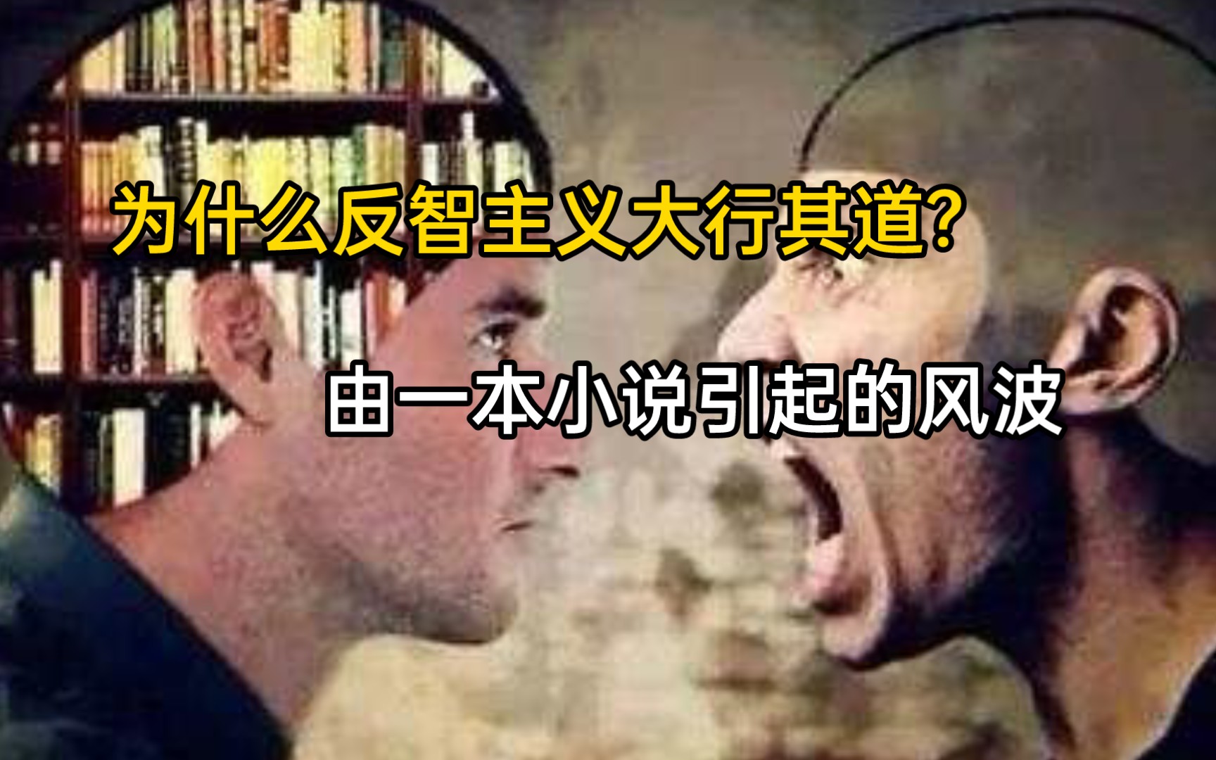 为什么反智主义会大行其道?一战后在英国由一本小说引起的风波哔哩哔哩bilibili