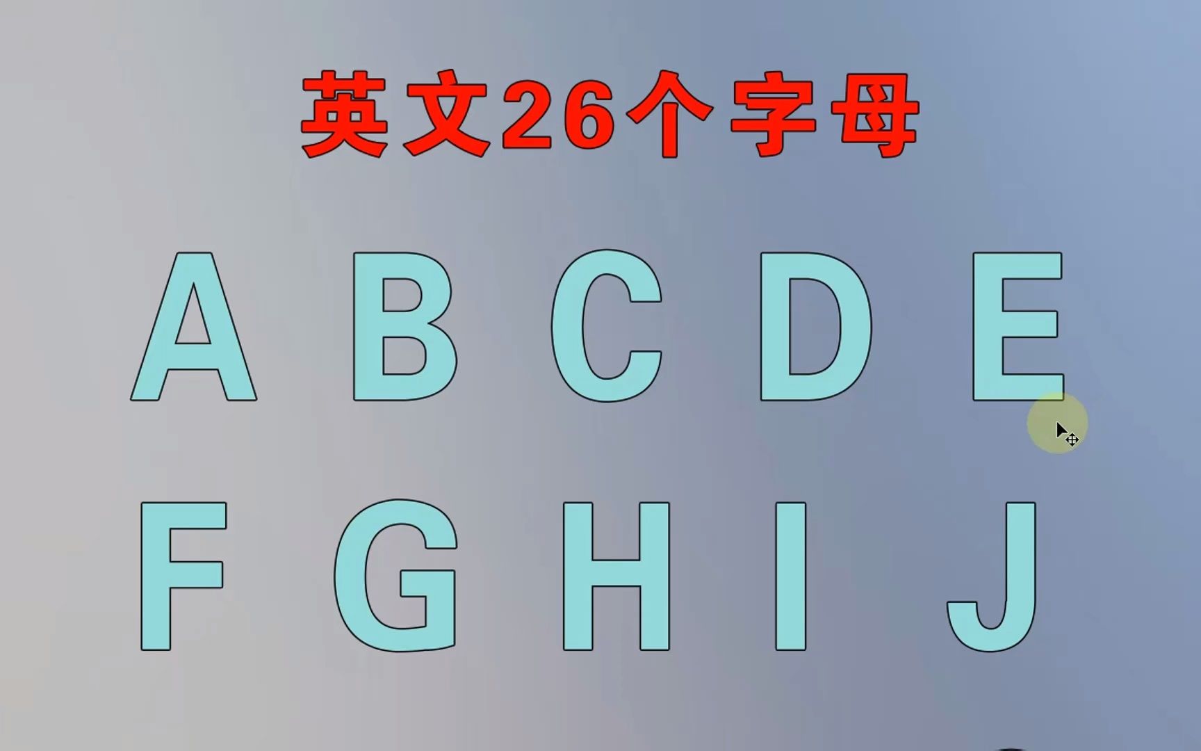 零基础学电脑键盘26个英文字母,快速学会读写,电脑培训教学哔哩哔哩bilibili