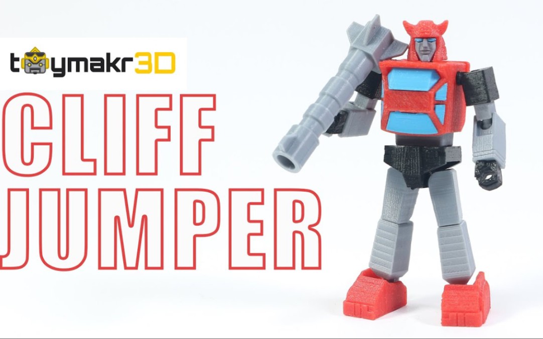 变形金刚3d打印g1飞过山可动模型