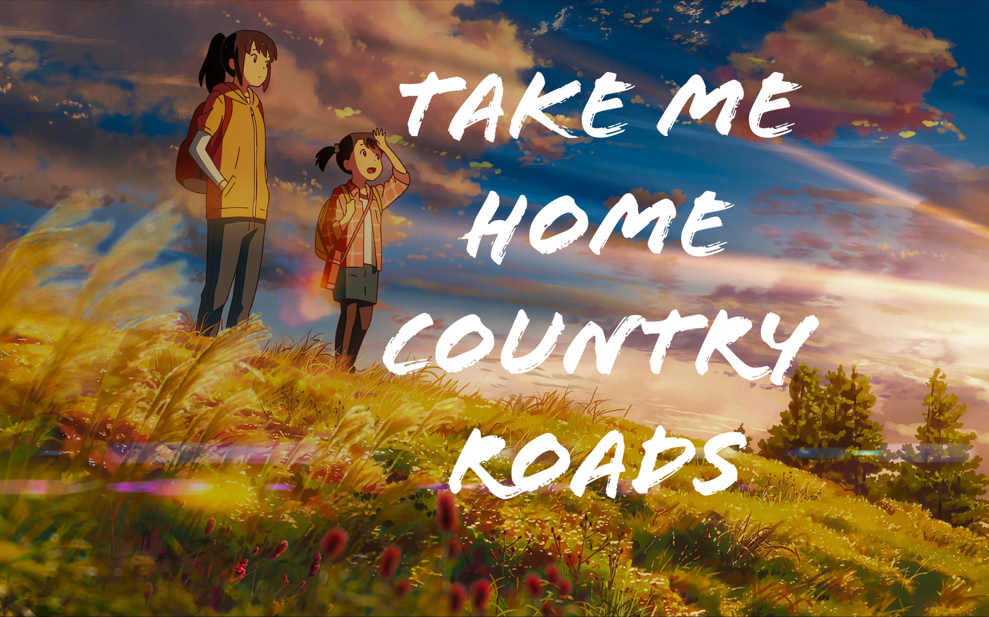 [图]用二次元风唱《Take Me Home Country Roads》