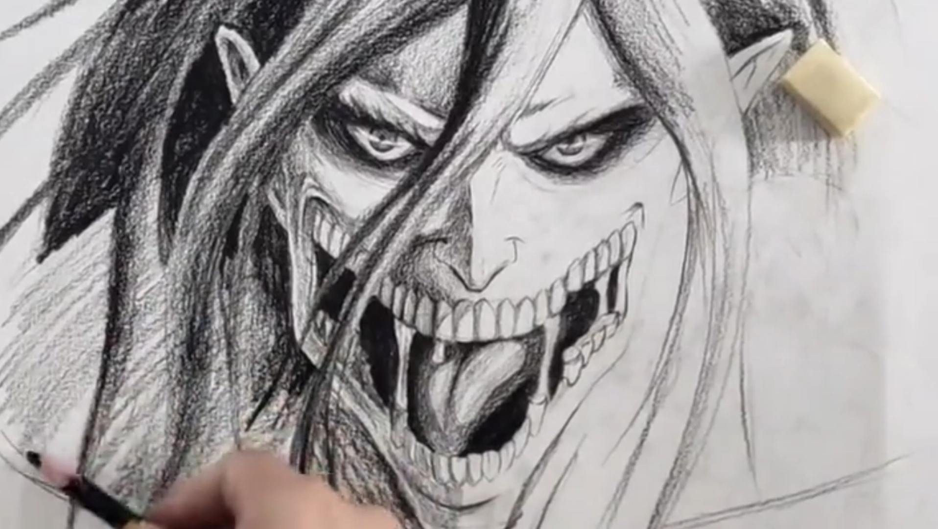 423漫画节:一起学画画 想画就画 进击的巨人 帅帅帅