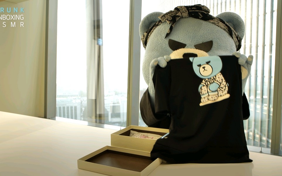 时髦大魔王krunk的开箱时间到亲自开箱韩都衣舍韩国潮流ipkrunk联名