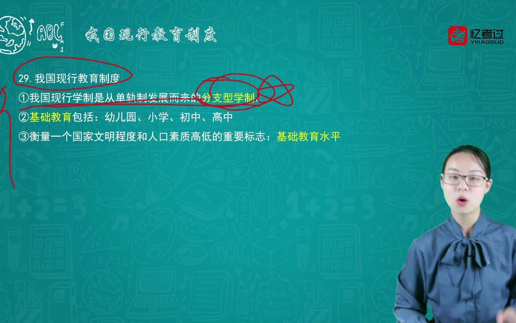 教资 高频考点 我国现行的学校教育制度 记忆方法哔哩哔哩bilibili