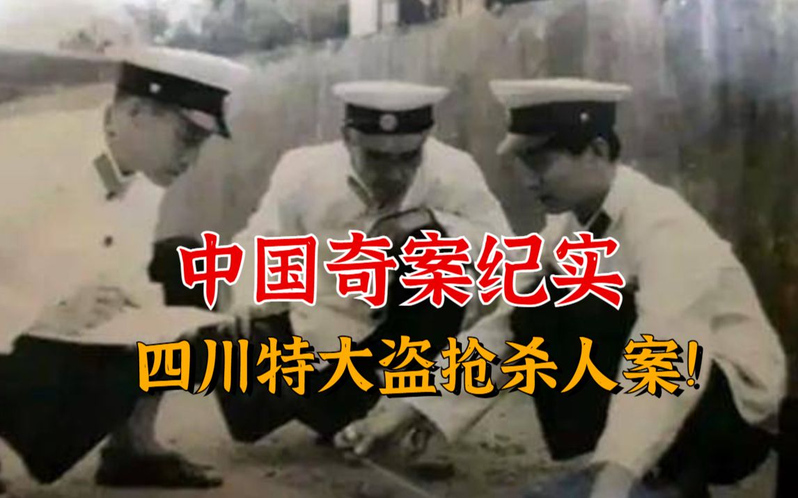 [图]中国奇案纪实！四川特大抢劫杀人案始末！