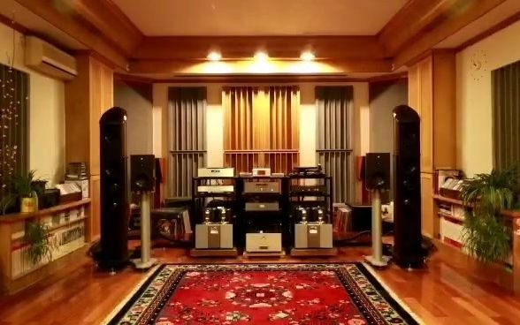 [图]【HIFI发烧友】大型HIFI中毒现场？HIFI音响老师的家中音响会有怎样的效果呢？