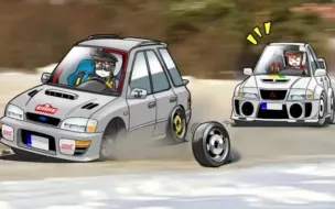 STI vs EVO 得瞬间