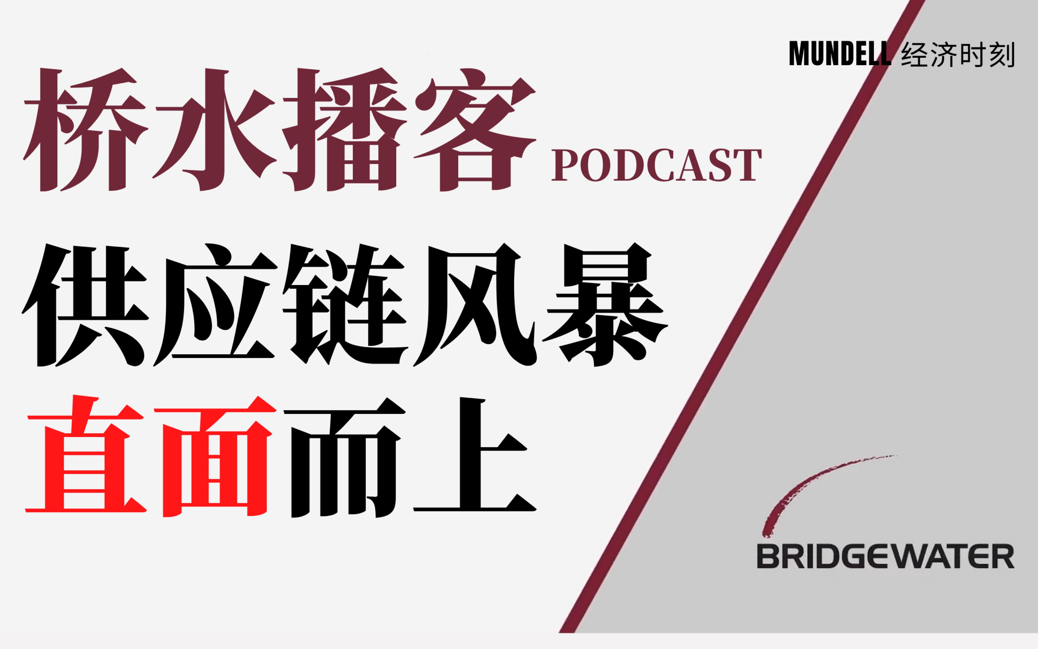 【桥水基金播客】供应链大风暴,直面而上——BridgeWater全球顶尖对冲基金研究观点Podcast哔哩哔哩bilibili