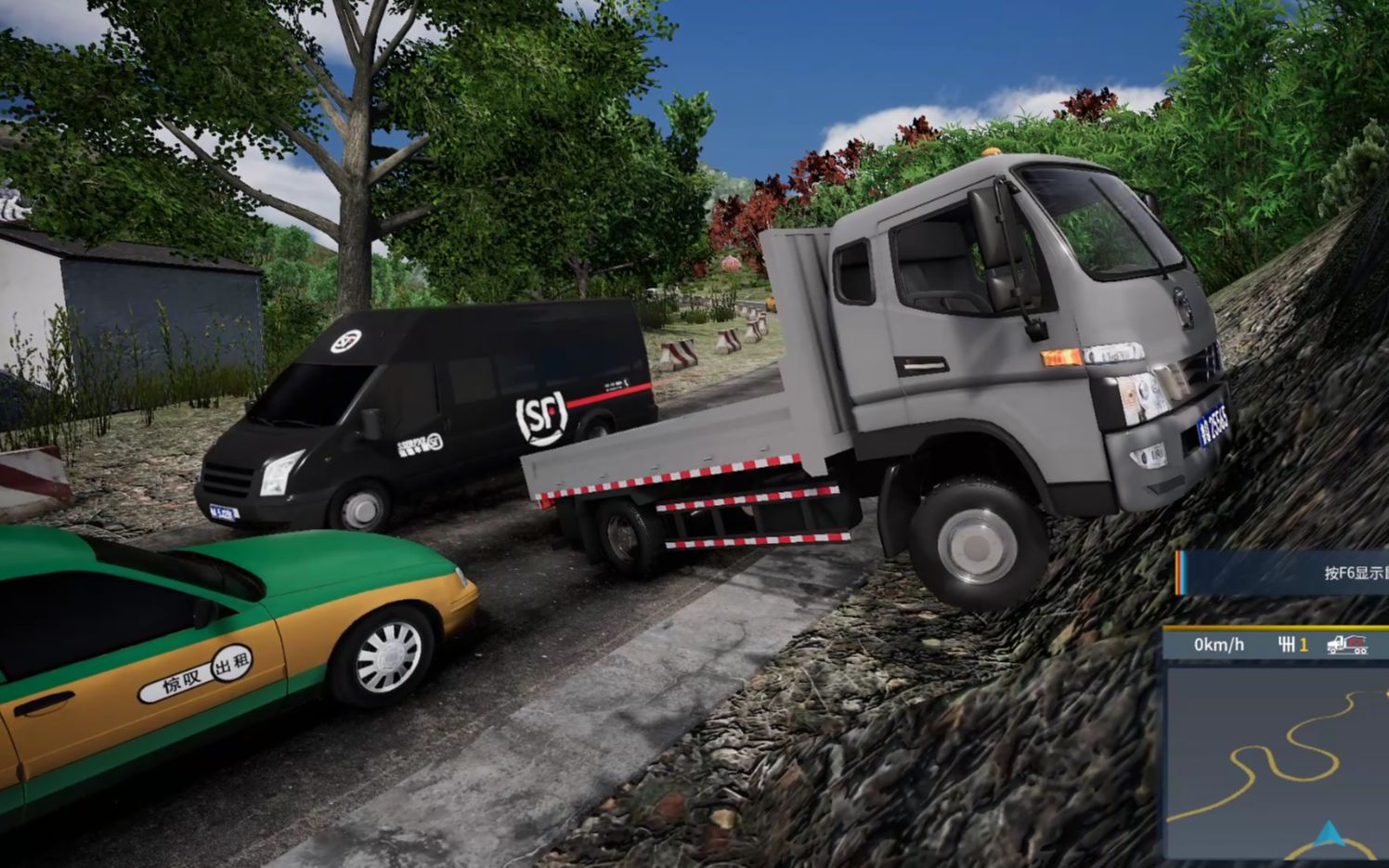 游戏功能都不完整?卡车人生_哔哩哔哩 (゜-゜)つロ 干杯~-bilibili