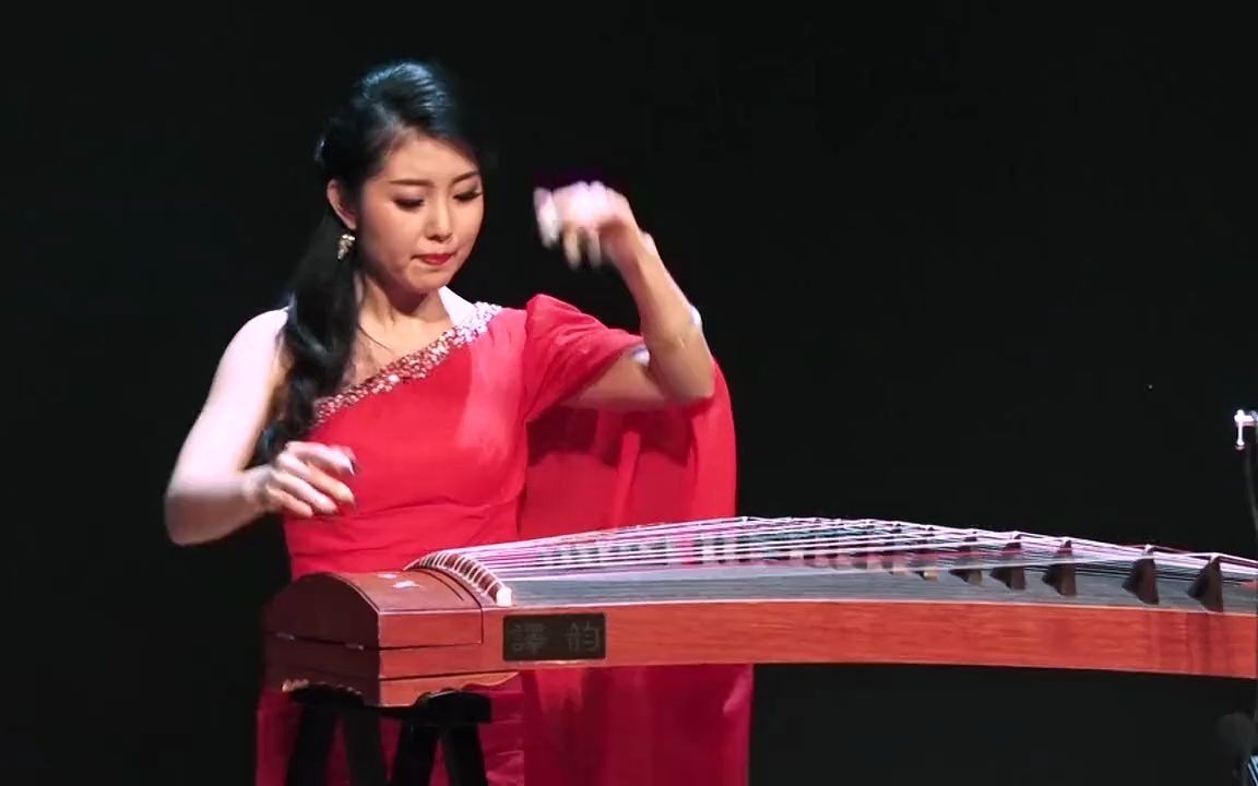 【古筝】王译茁 - 大漠行_哔哩哔哩_bilibili