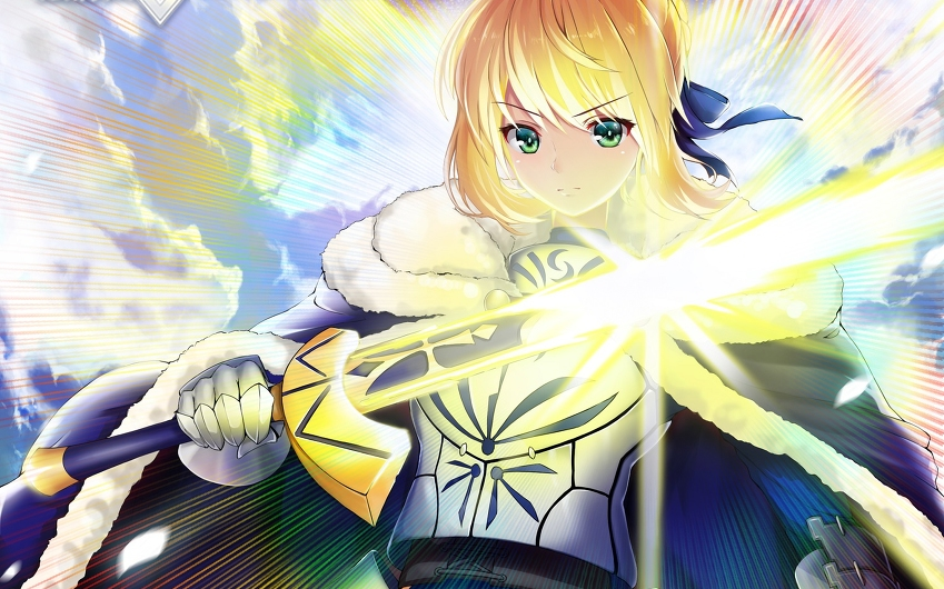 【fate/saber】excalibur时刻,吾王吊打一切!