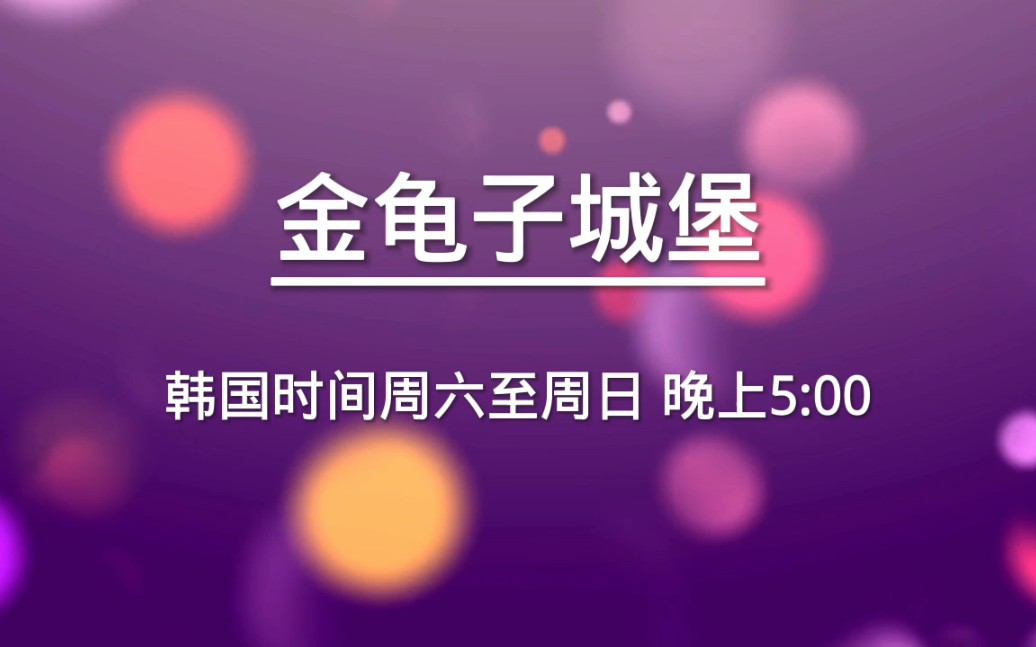 [图]【广播电视】SBS普通话 2014-节目时间更改提示（金龟子城堡）（已停播）