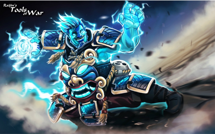 dota2创意工坊——蓝猫"雷神"套_哔哩哔哩_bilibili