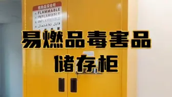 易燃品毒害品储存柜，柜体内部全部内衬有聚丙烯PP板，柜壁中间填充有防火棉，既达到了防火防爆的功能，又可耐强酸碱腐蚀，可放易燃的试剂，也可放腐蚀性的危险化学品。