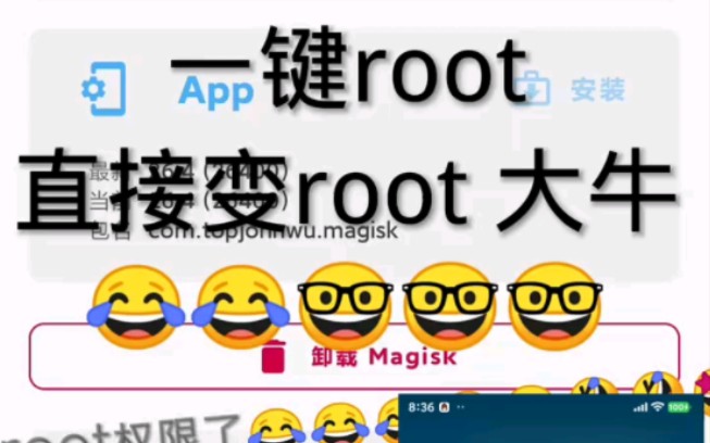 [图]双轮驱动bike "面具root "root 也是直接一键root了