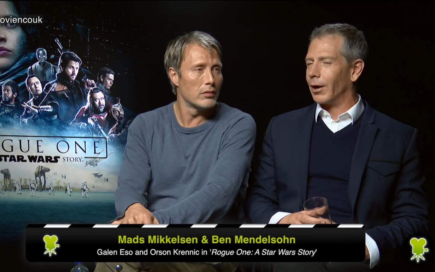 [图]《侠盗一号》系列采访No.2 Mads Mikkelsen&Ben Mendelsohn 对口相声《帝国等你来加入》