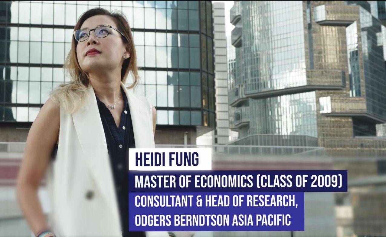 [图]校友采访👩‍🎓👨‍🎓 | 经济学硕士 Heidi Fung